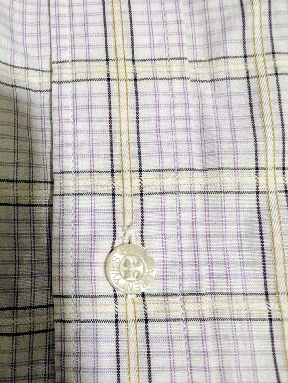 YSL long sleeve white monogram XXL - Picture 5 of 7